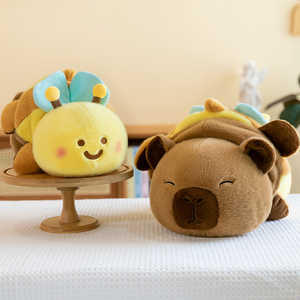 En gros, <span class=keywords><strong>Peluche</strong></span> Capybara inversée, douce, petite, style dessin animé, créative, cadeau Kawaii - Product Image 6