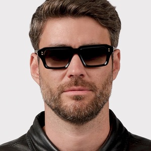 Lunettes de soleil Kedun pour hommes, style rétro européen et américain, protection UV400, nouveau modèle 2025, monture carrée personnalisée, tendance - Product Image 2