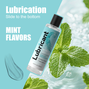 Gioco da letto a base d'acqua lubrificante personale, prodotti sessuali solubile in acqua sensazione di freddo liscia, senza risciacquo, personale lubrificante naturale - Product Image 4