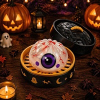 Nouveau Jouet Anti-Stress Halloween Transfrontalier en Forme de Boule à Presser, Amusant et Relaxant, Chine