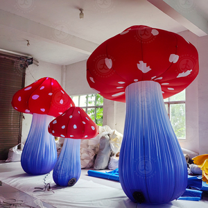 Fungo Gonfiabile da <span class=keywords><strong>Esterno</strong></span> 2026 da 2M, 3M, 4M con Luci LED per Decorazioni Festive - Product Image 5
