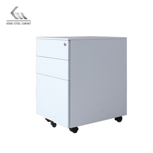 <span class=keywords><strong>Casier</strong></span> <span class=keywords><strong>de</strong></span> classeur en métal à piédestal mobile en acier Armoire <span class=keywords><strong>de</strong></span> <span class=keywords><strong>rangement</strong></span> mobile à trois tiroirs - Product Image 5