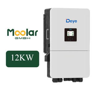 อินเวอร์เตอร์พลังงานแสงอาทิตย์แบบไฮบริดสามเฟส Deye 12KW ตัวแปลงไฟ DC เป็น AC แรงดันไฟฟ้าขาเข้า 150-500V แรงดันไฟฟ้าขาออก 220/380V ความถี่ 50/60Hz - Product Image 1