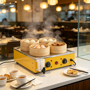 Machine à vapeur rapide multifonctionnelle en acier inoxydable, appareil polyvalent pour la cuisson à la vapeur de divers plats, pâtisseries, fruits de mer, pains - Product Image 4