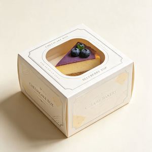 Boîte cadeau macaron écologique et recyclable en carton rigide avec fenêtre transparente, saveurs assorties, design boulangerie française - Product Image 6