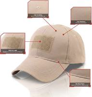 Gorra de Béisbol de Camuflaje, Gorra de Protección Solar para Deportes al Aire Libre, para Senderismo y Pesca, Ajustable con Velcro, Estampado Digital