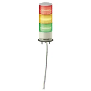 3-layer lamp post 24V constantly on folding base with buzzer XVGB4SH Harmony XVGB4SH alarm light indicator light
