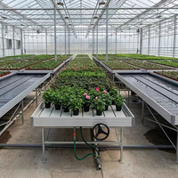 Banc en treillis métallique très populaire, livraison rapide, lit de pépinière robuste pour fermes agricoles