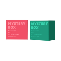 Boîte mystère avec Logo imprimé, boîte de livraison exquise, emballage mystérieux de haute qualité, vente en gros,