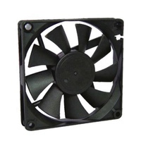 Ventilateur de refroidissement Axial en plastique, silencieux 50mm 80x80x15mm, 5V/12V /24V DC, 8015