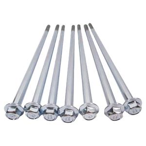 สลักเกลียวหกเหลี่ยมยาว M6*150 สำหรับยึดเครื่องกำเนิดไฟฟ้า 1-15 กิโลวัตต์ แกนเชื่อมต่อ ทนการกัดกร่อน สลักเกลียวแบบยาวพิเศษ ผิวเรียบ 80 มม. - Product Image 2