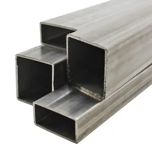 Tuyau en acier sans soudure rectangulaire tube rond tuyau carré tuyau en fer grand et petit calibre