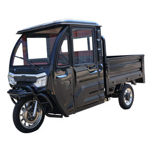 Volante certificado COC EEC semicerrado L2e triciclo eléctrico Rickshaw Tuk Triciclo de 3 ruedas triciclo en almacén de la UE - Product Image 4