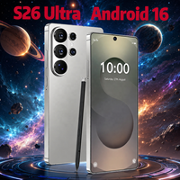 Smartphone S 26 Ultra de haute qualité, 22 Go + 2 To, 8000 mAh, débloqué mondial, double SIM, 5G, Android 16
