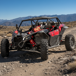 Mini SSV tout-terrain professionnel <span class=keywords><strong>2</strong></span> <span class=keywords><strong>places</strong></span> pour buggy 1500cc 4 roues avec haute efficacité en montée et adhérence sur les terrains accidentés pour utilisation en extérieur - Product Image 1