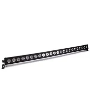 U'king 24*3w rgb led barra por controle remoto e dmx led luzes estroboscópicas da parede