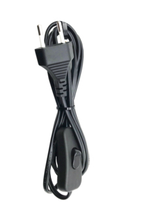 2 Meter kết nối dây với chuyển đổi 2*0.75mm2 mở rộng PVC cáp điện thiết bị nhà ánh sáng DIY chuyển đổi dây điện - Product Image 3