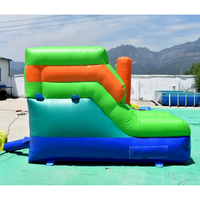 Vente d'usine Kaluen - Château gonflable tout-en-un pour l'extérieur avec filet de sécurité - Château gonflable commercial pour enfants pour fête d'anniversaire