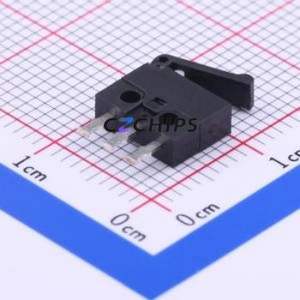 DS037-00P-60 Limit Switch Through hole Component (THT) Switch Single Pole Double Throw 8.2mm 2.7mm 9.9mm - Product Image 1