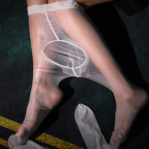 Collants <span class=keywords><strong>sexy</strong></span> à l'huile pour hommes 0D ultra minces transparents en T entrejambe sans couture collants érotiques serrés - Product Image 6