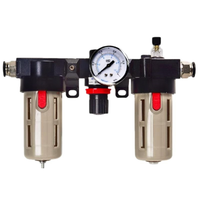 Unité pneumatique trio : régulateur de pression, filtre AC/BC/1500/2000/3000/4000-C-A-W AC15001 AC20001 BC20001 BC30001 BC40001