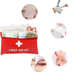 Kit de Supervivencia Rojo para Exteriores al Mejor Precio, Impermeable, Capacidad de 3L, Kit/Bolsa de Supervivencia de Emergencia Resistente para Viajes Familiares y Senderismo - Product Image 4