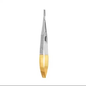 Portaagujas Manual CISCO Micro Castroviejo Tc de 14 cm, Instrumento Quirúrgico de Acero Inoxidable para Uso Hospitalario y en UCI, Modelo CISCO-1403 - Product Image 1