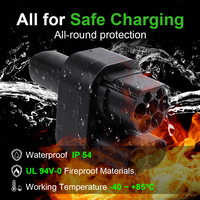 Chargeur EV CCS2 vers Tesla Adaptateur Convertisseur 200A 1000V 200KW pour Modèle 3/X/Y/S CCS COMBO 2 EV Convertisseur de Charge Adaptateur Électrique