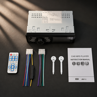 Pemutar MP5 Mobil 1 Din Layar Digital HD 3.0 Inci Radio FM Bluetooth Mendukung Mirror Link USB TF AUX SWC Kamera-VOLOX
