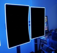 Moniteur tactile incurvé Mircale 32 pouces avec interface USB et DVI pour machines de jeu vidéo