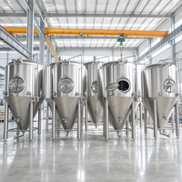 Cuve de Fermentation Industrielle Tonsen 10000L 100HL en Acier Inoxydable pour Brasserie Artisanale