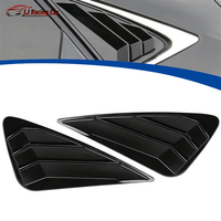 2 pièces accessoires de voiture accessoires de couverture de scoop accessoires de fenêtre latérale arrière persiennes couvercle d'aération pour Lexus NX 2023
