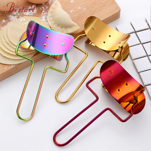 Thép không gỉ tiện ích nhà bếp phụ kiện kim loại bánh bao công cụ Báo Chí da bánh bao Maker - Product Image 1