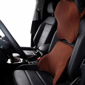 Auto Q3/Q7 cuello almohada viaje descanso espuma Lumbar almohada cuatro estaciones memoria algodón coche reposacabezas modelos A3/A4/A5/<span class=keywords><strong>A6</strong></span> Compatible - Product Image 2