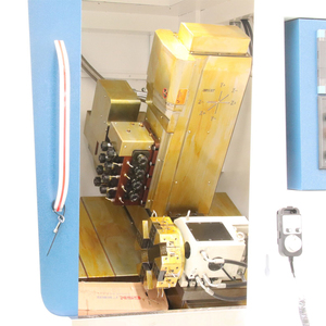 Tck46d/8 CNC biến phay 4 trục CNC chuyển Trung tâm 4 + 4 công cụ trực tiếp 8-trạm điện tháp pháo CNC máy tiện kim loại trung tâm chuyển - Product Image 6