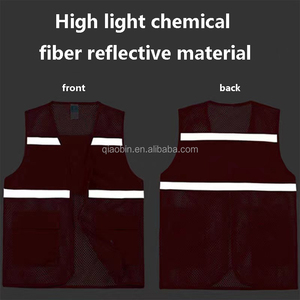 <span class=keywords><strong>Gilet</strong></span> de sécurité réfléchissant <span class=keywords><strong>en</strong></span> polyester imperméable respirant fluorescent de classe 2 ANSI avec logo personnalisé pour les motos - Product Image 5