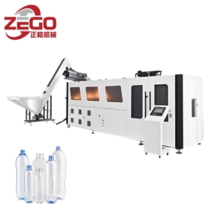 Macchina Automatica per Soffiaggio ed Estrusione per Bottiglie d'Acqua in PET/PC, Macchina Soffiatrice di Alta Qualità con Motore PLC e Cuscinetti - Product Image 1