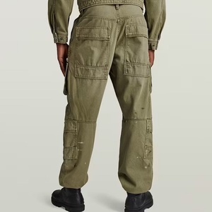 Vert 3D Multi Poche <span class=keywords><strong>Cargo</strong></span> Relaxed Jeans <span class=keywords><strong>Cargo</strong></span> Pantalon Hommes <span class=keywords><strong>Y2k</strong></span> Baggy pour Hommes Graffiti Pantalones Baggy Hombre - Product Image 4