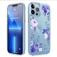 Coque de téléphone portable de luxe avec motif de fleurs personnalisées pour iPhone 14 Pro Max, vente en gros, offre spéciale