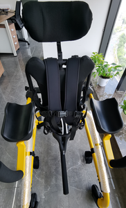 Déambulateur pour usage domestique pour personnes atteintes de paralysie cérébrale, <span class=keywords><strong>avec</strong></span> 3 tailles (S/M/L) et appui-tête et <span class=keywords><strong>accoudoirs</strong></span> réglables - Product Image 4