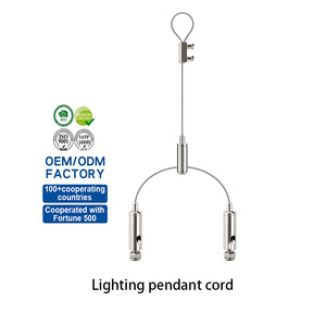 Fabriek Direct Custom Zelfsluitende Stalen Draad Ophanging Kit Voor Commerciële <span class=keywords><strong>Aquarium</strong></span> Led Paneelverlichting - Product Image 1