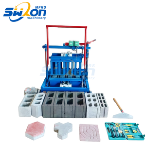 Venta caliente en África Alto rendimiento, baja inversión, económico Pequeño móvil 2-45 Maquinaria de fabricación de ladrillos pequeños - Product Image 1