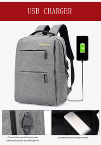 <span class=keywords><strong>Zaini</strong></span> Scolastici Oxford di Alta Qualità, Zaino USB alla Moda, Borsa per Laptop da Lavoro, Set da 3 Pezzi con Borsa a Tracolla - Product Image 4