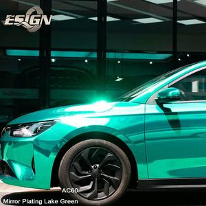 AC60 Lake Green Autocuración Anti-Scratch Protección de pintura a prueba de UV Envoltura de coche Película de vinilo autoadhesiva Color de revestimiento de espejo - Product Image 3