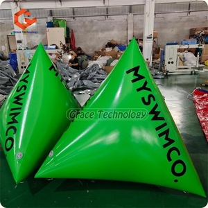 Grande <span class=keywords><strong>bouée</strong></span> triangulaire <span class=keywords><strong>gonflable</strong></span> flottante personnalisée pour l'événement aquatique <span class=keywords><strong>Bouée</strong></span> <span class=keywords><strong>gonflable</strong></span> dans l'équipement de jeu aquatique - Product Image 5