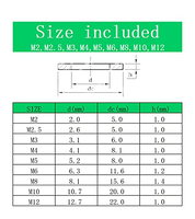 420 Pcs Black/White Nylon Flat Washers Assortment Kit Suitable for M2 M2.5 M3 M4 M5 M6 M8 M10 M12 Screws and Bolt