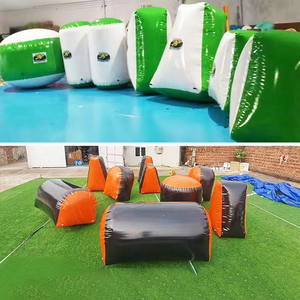 Équipement d'obstacle de paintball gonflable en matériau PEG gelatineux, soudage à air chaud, équipement sportif avec jeu de tir au laser et <span class=keywords><strong>bunker</strong></span> de tir - Product Image 5