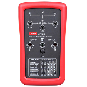 UNI-T UT261A UT261B เครื่องตรวจจับลำดับเฟสแบบสัมผัส ผลิตในประเทศจีน - Product Image 1