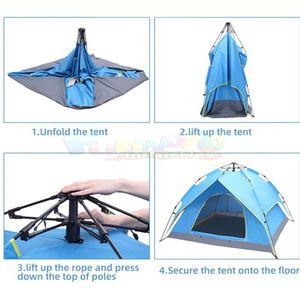 เต็นท์กางอัตโนมัติแบบป๊อปอัพพับได้เต็นท์สำหรับใช้ในห้องอาบน้ำแบบโดมเพื่อความเป็นส่วนตัวสำหรับกลางแจ้งใช้งานหนัก - Product Image 6