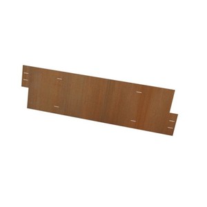 Corten Steel Lawn Edging 10m Rounded Top 10m <b>Folding</b> Lawn Edging DIY Lawn Edging Fence for Orchards Flower <b>Bed</b> Edging - Product Image 3